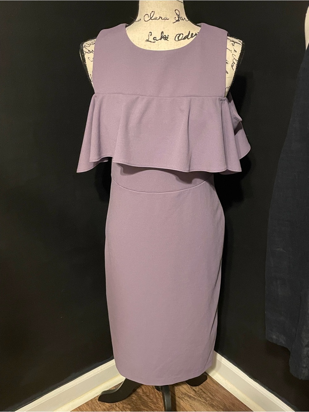 New York & Company Lavender Sleeveless Dress